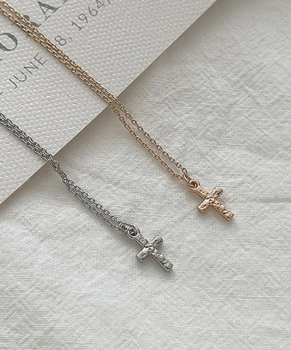 Mini Cross Pendant Necklace (2 Colors)