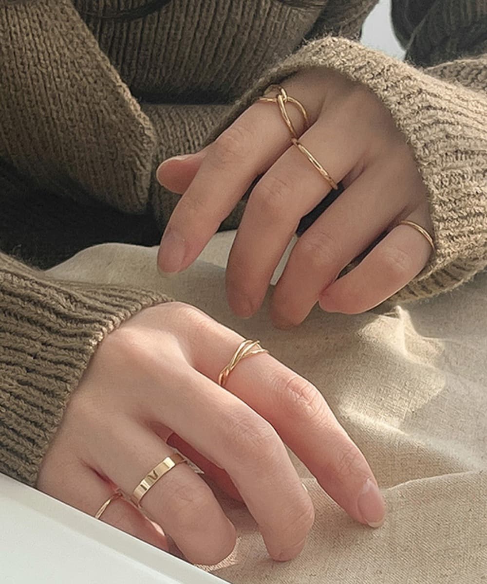 Around Daily Ring Set (2 Colors)