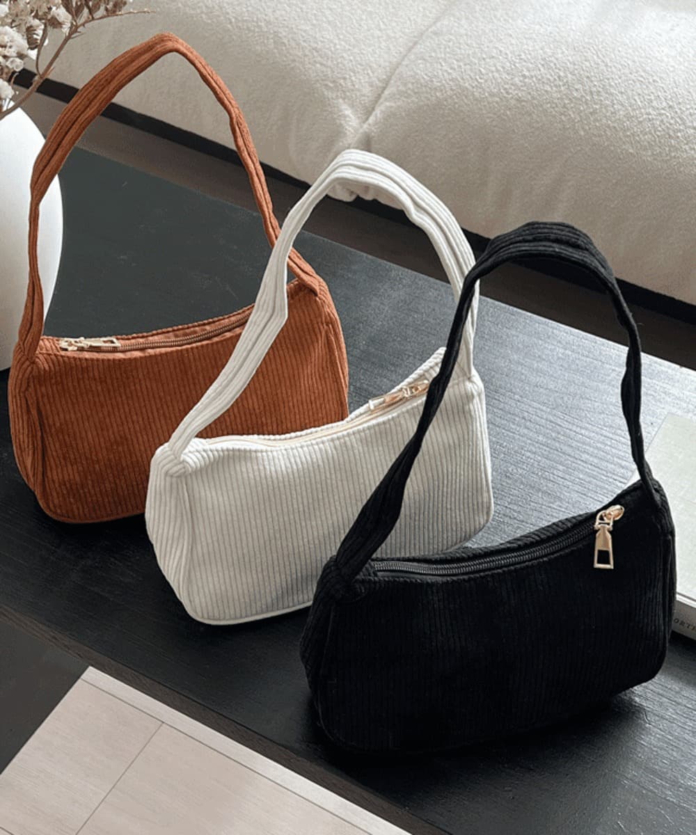 Suede Gold Hobo Mini Shoulder Bag