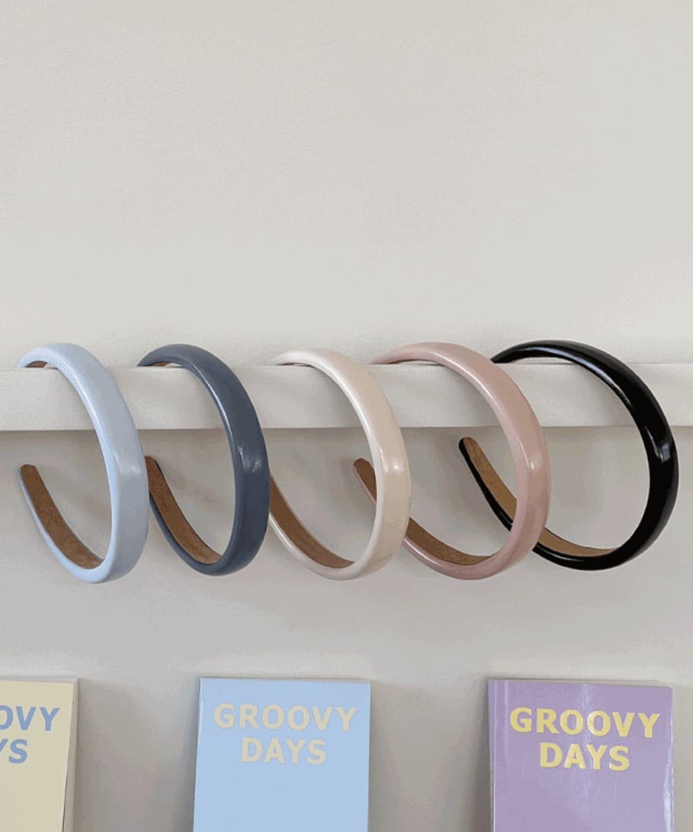 Glossy Bold Hairband Head Wrap
