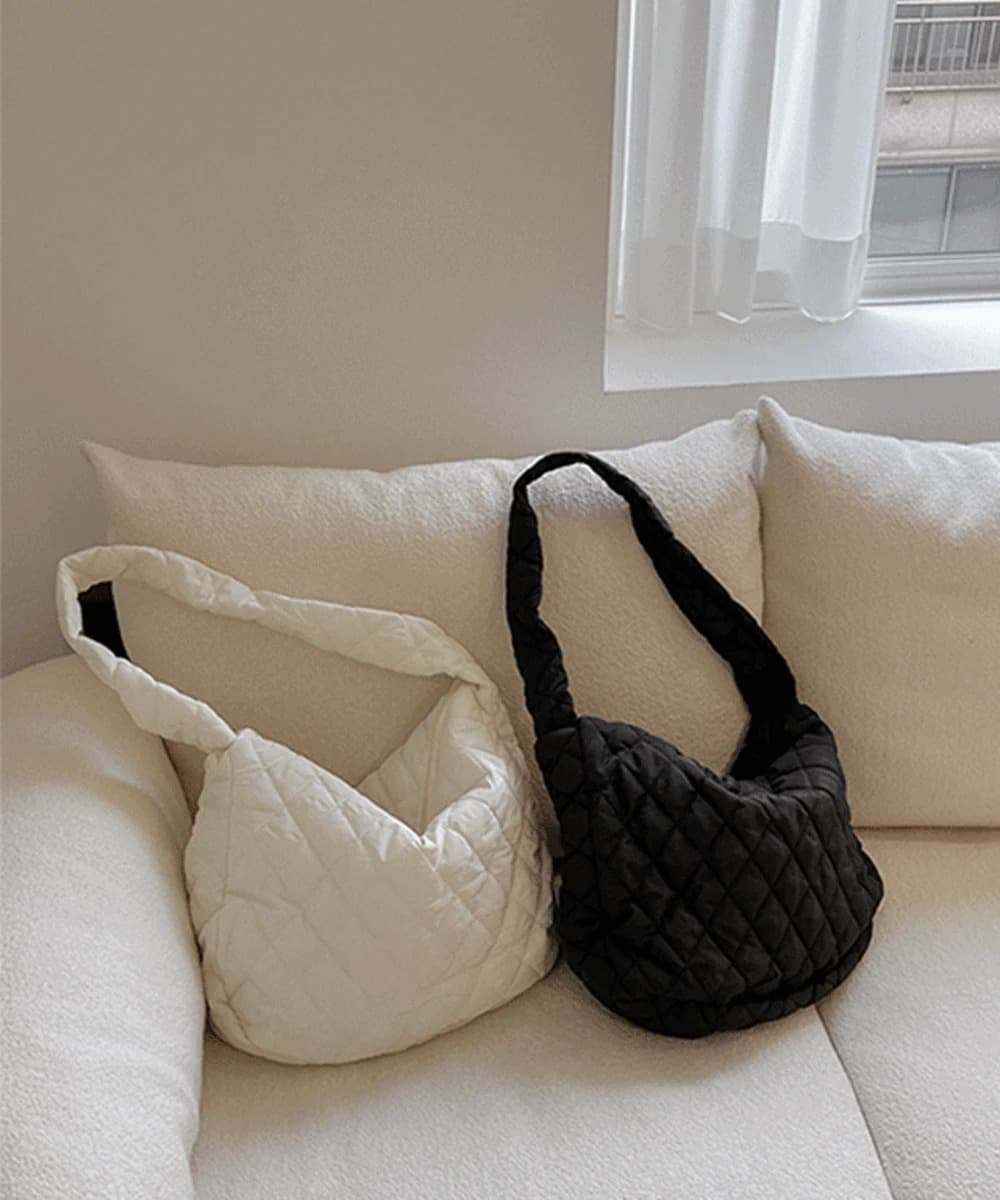 Big Cloud Backpack Quilted Padded Crossbody Bag