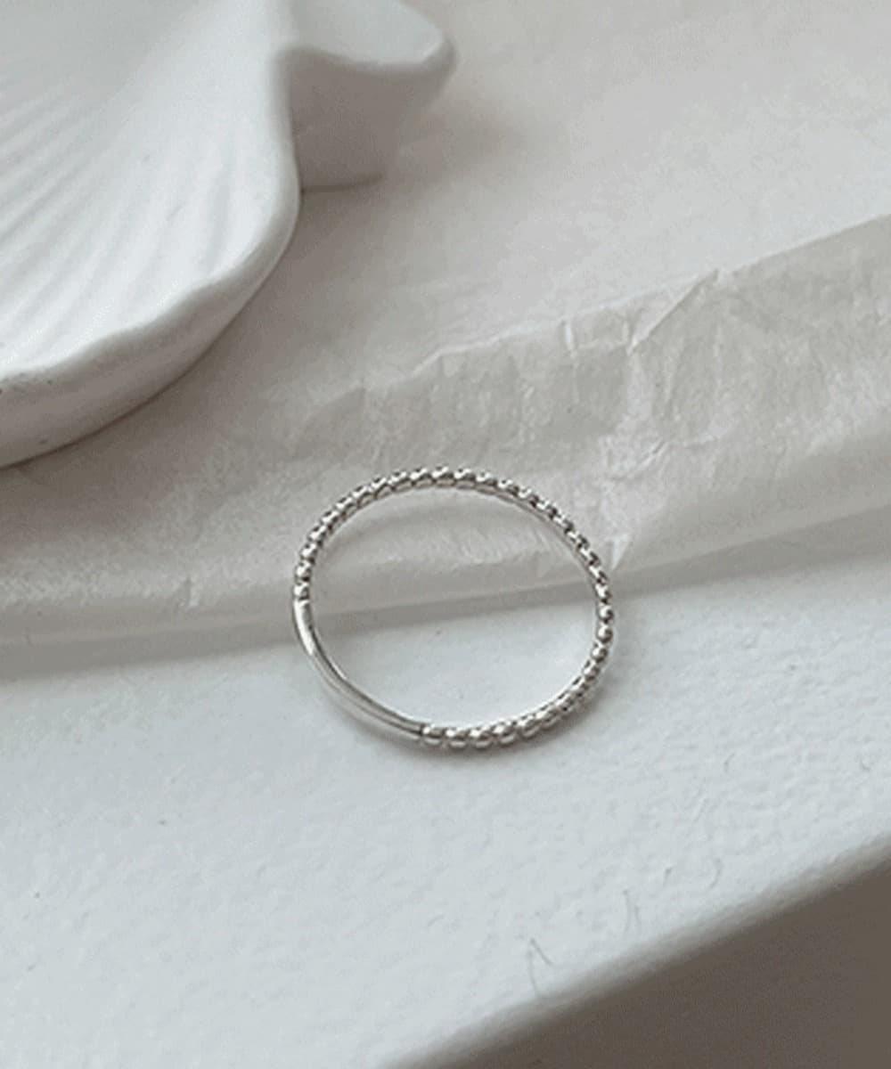 Bubble Stick 925 Sterling Silver Ring (2 Colors)